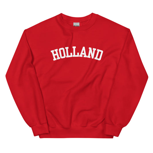 Holland, Michigan Solo Block Crewneck Unisex Sweatshirt