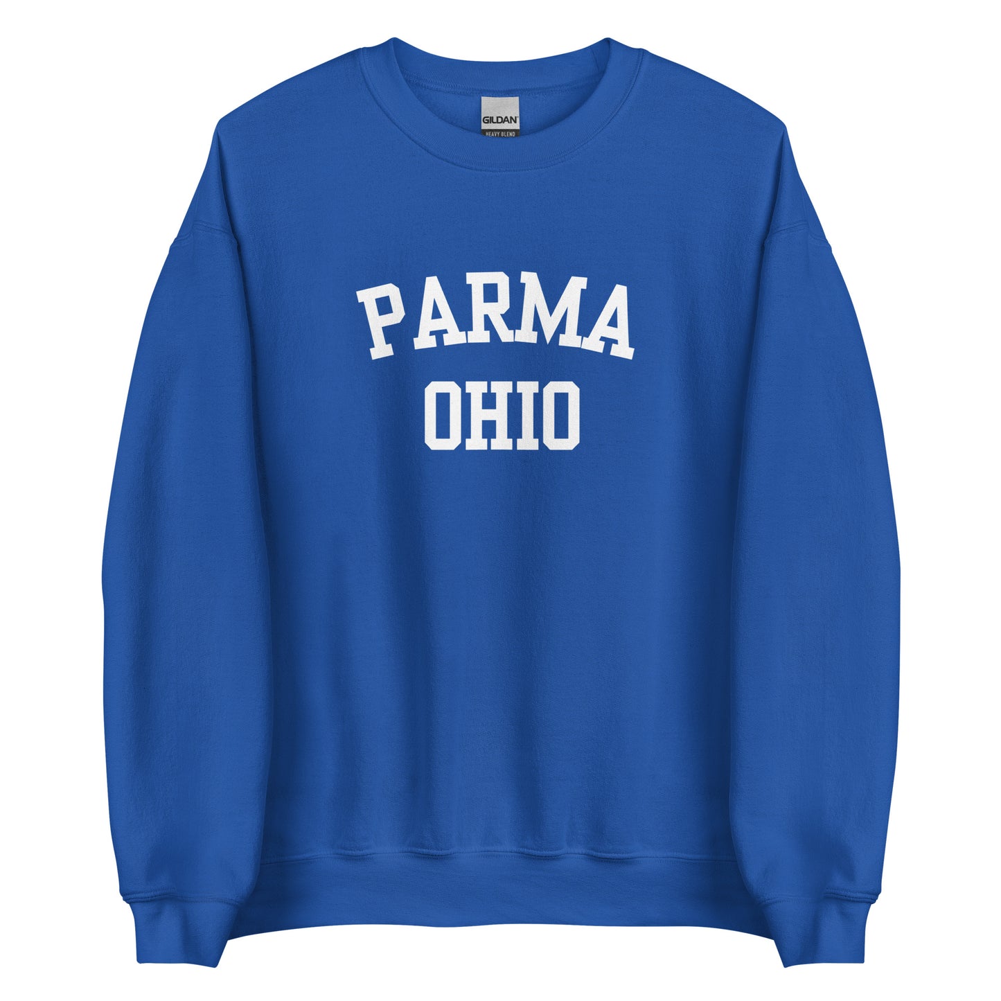 Parma Ohio Block Crewneck Unisex Sweatshirt