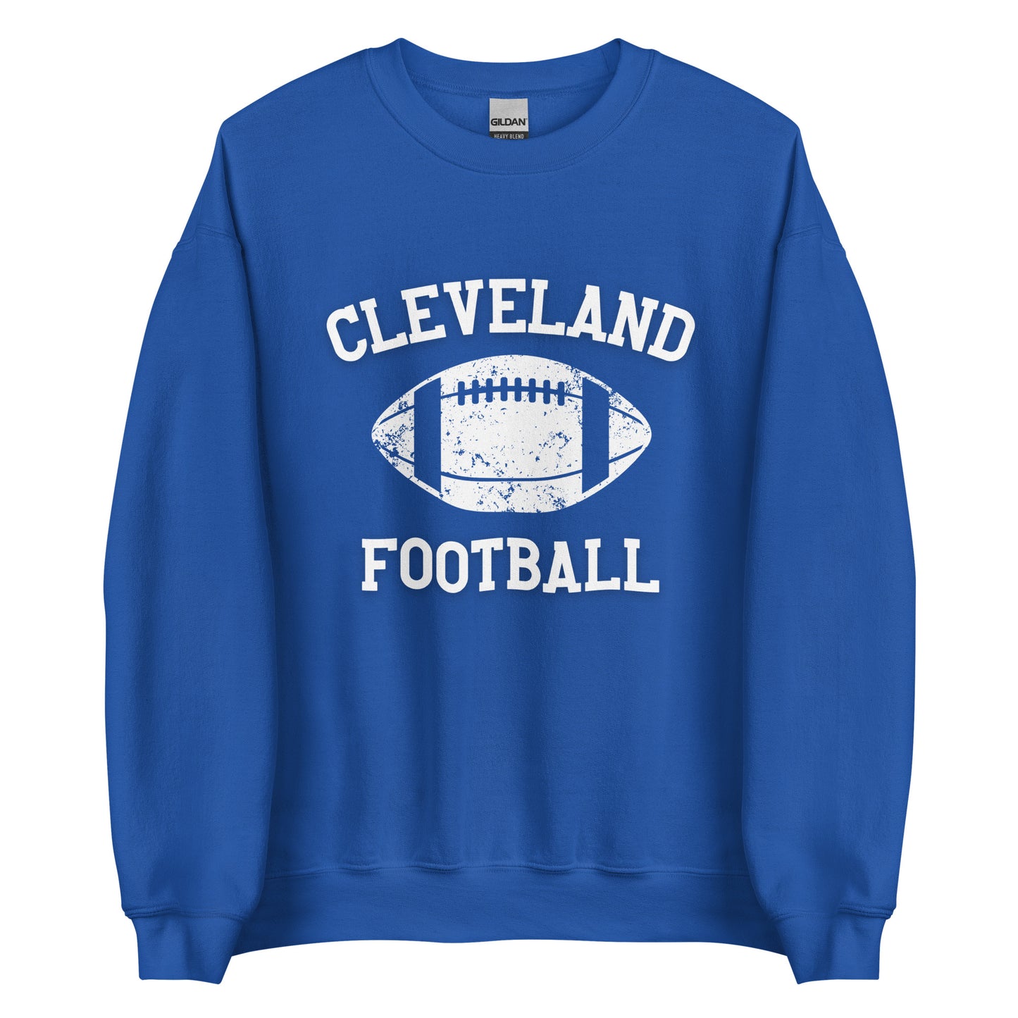 Cleveland Ohio Football Crewneck Unisex Sweatshirt