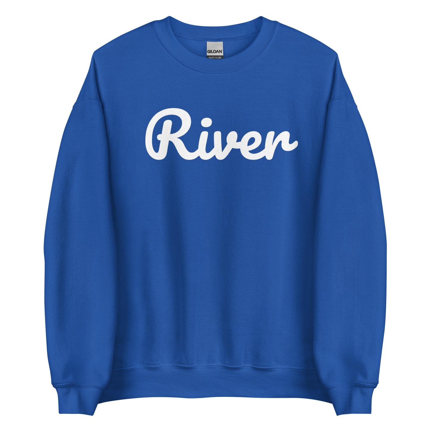 Rocky River Ohio Solo Script 2 Unisex Sweatshirt