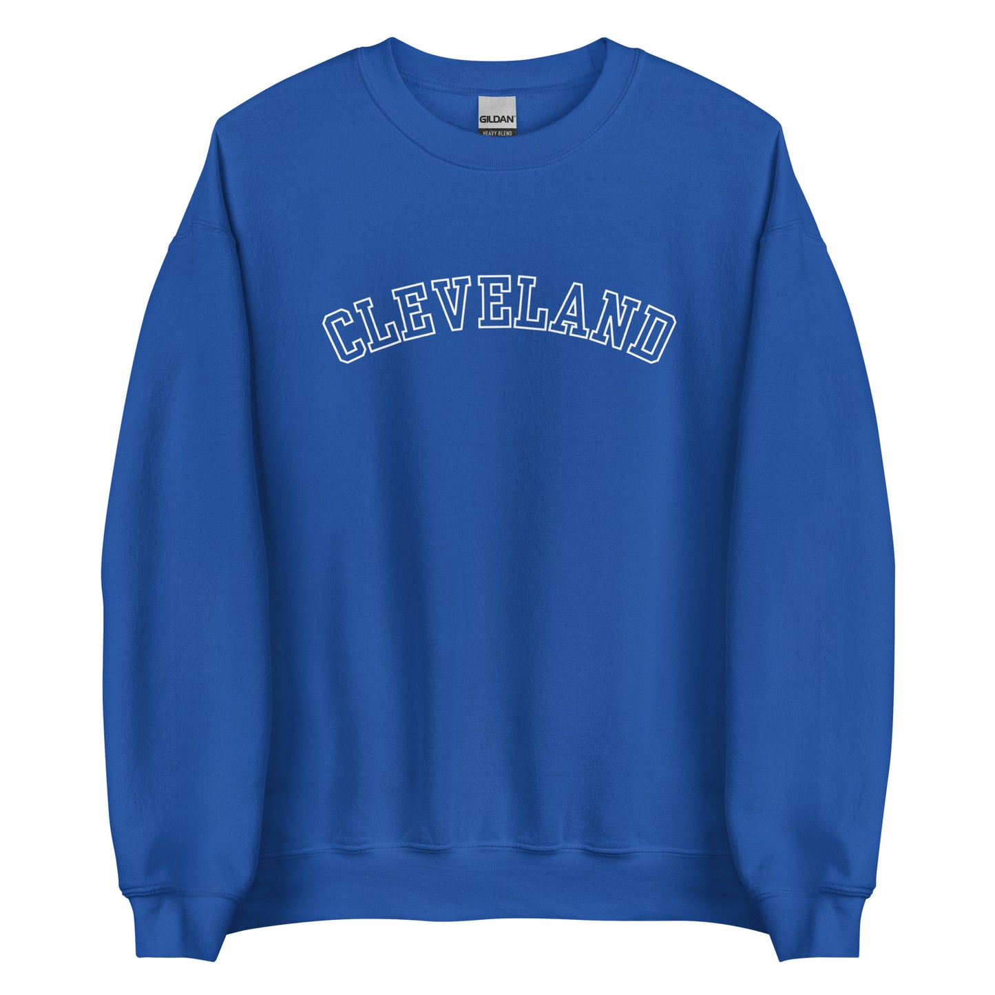 Cleveland Ohio Outline Crewneck Unisex Sweatshirt