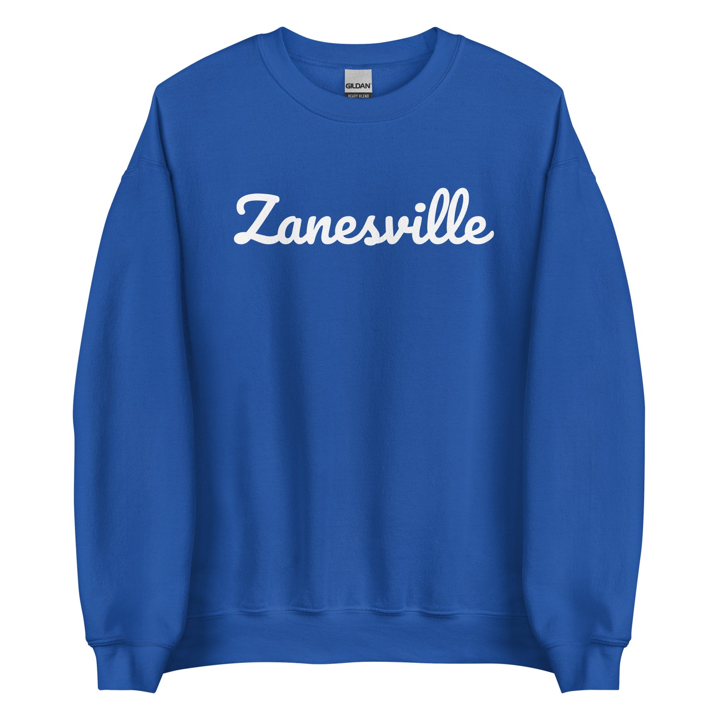 Zanesville Ohio Solo Script Unisex Crewneck Sweatshirt