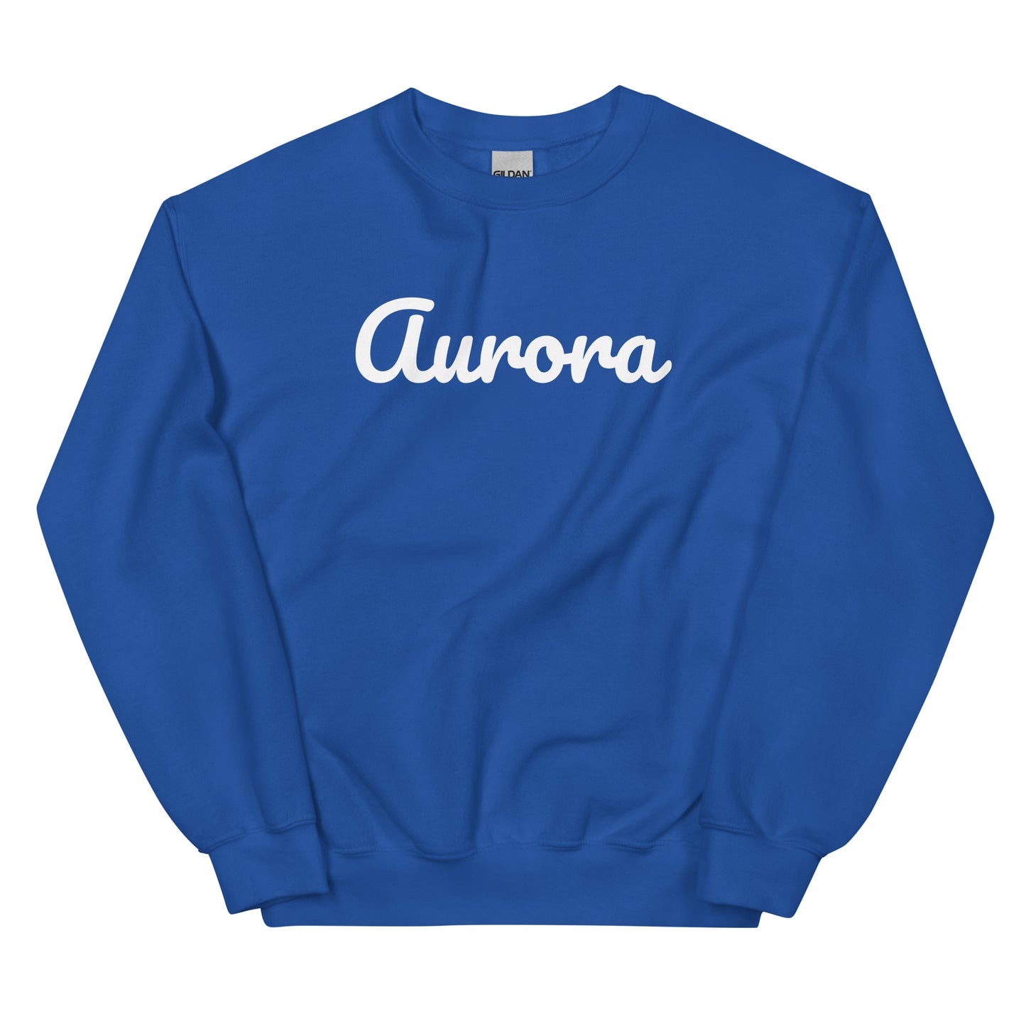 Aurora Ohio Solo Script Crewneck Unisex Sweatshirt