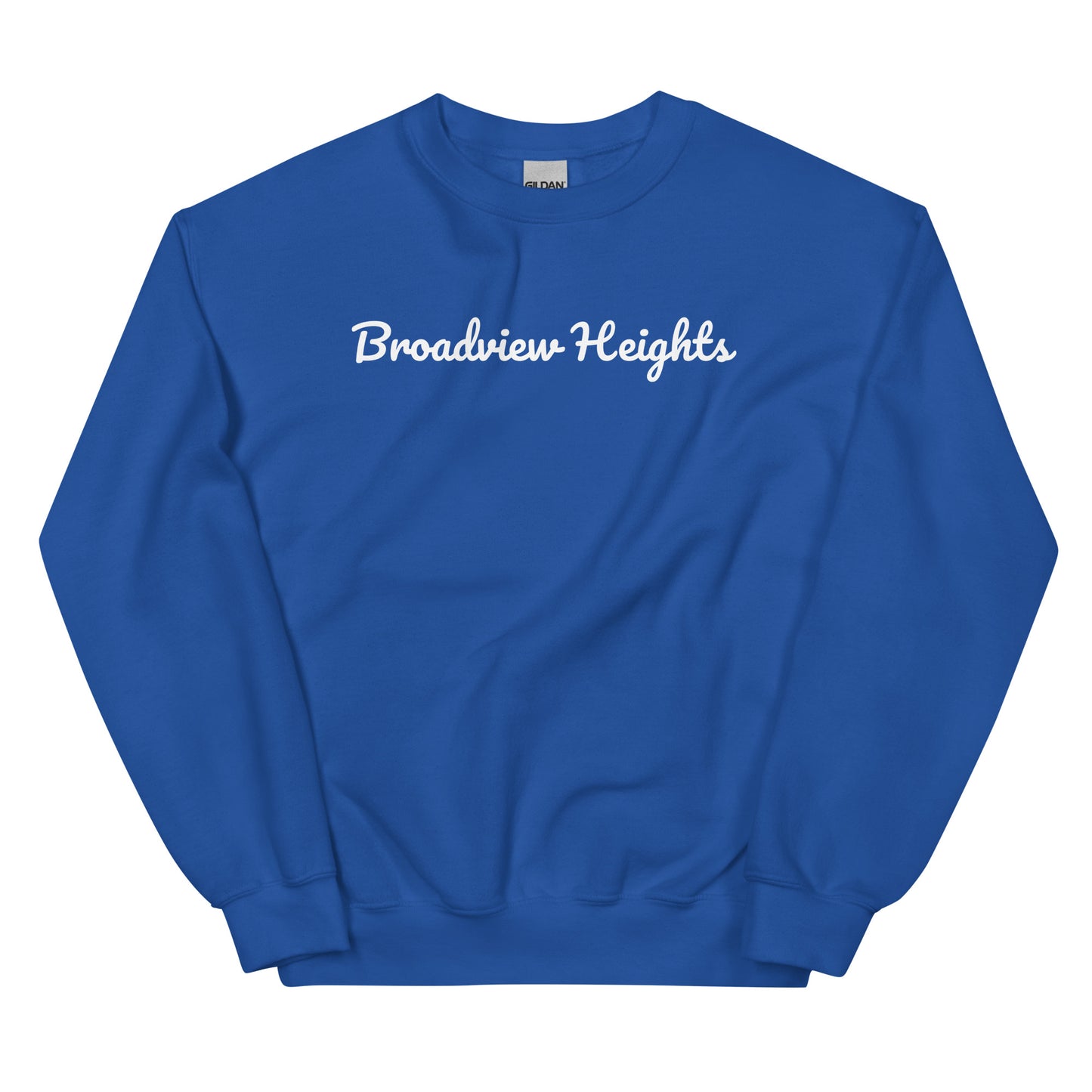Broadview Heights Ohio Solo Script Crewneck Unisex Sweatshirt