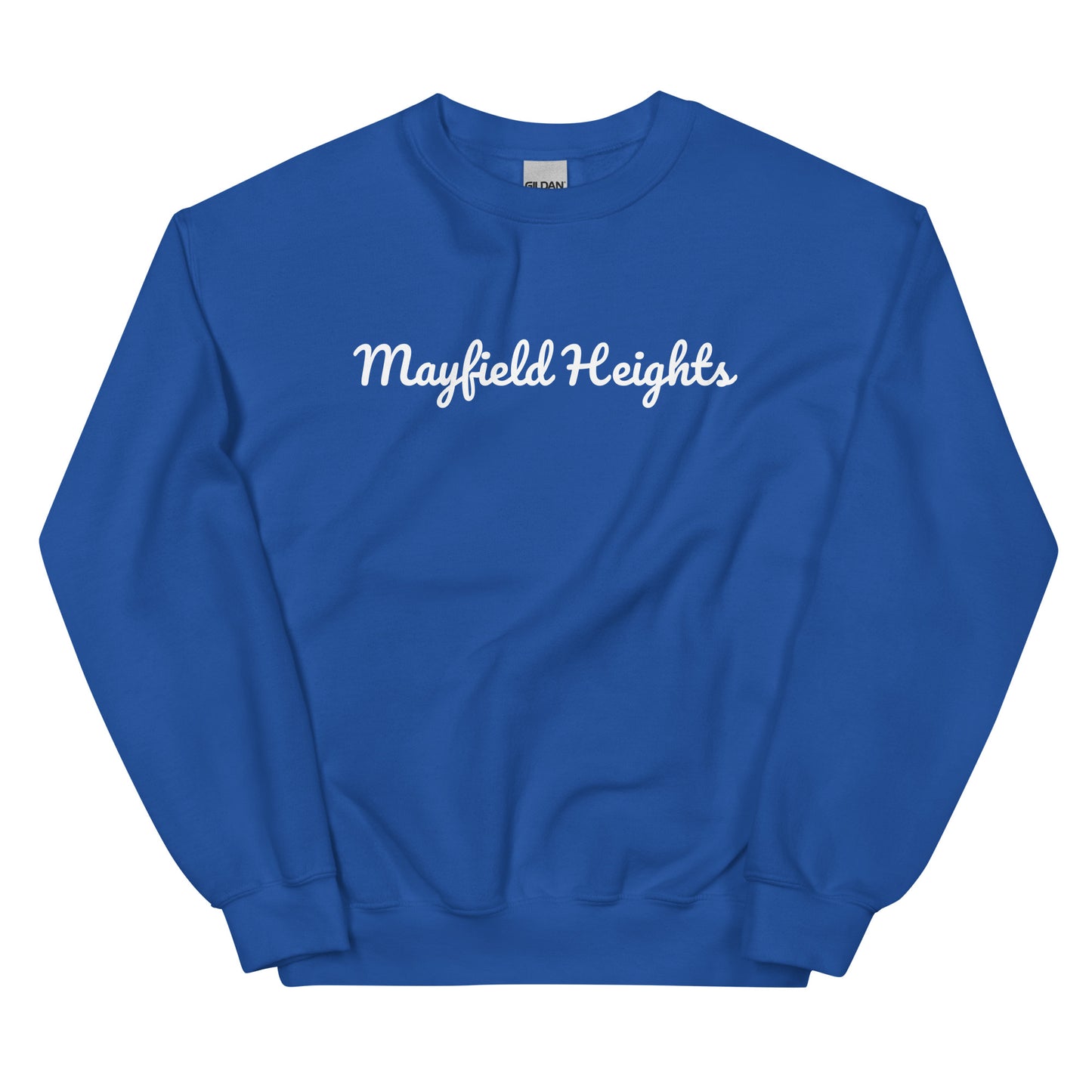 Mayfield Heights Ohio Solo Script Crewneck Unisex Sweatshirt