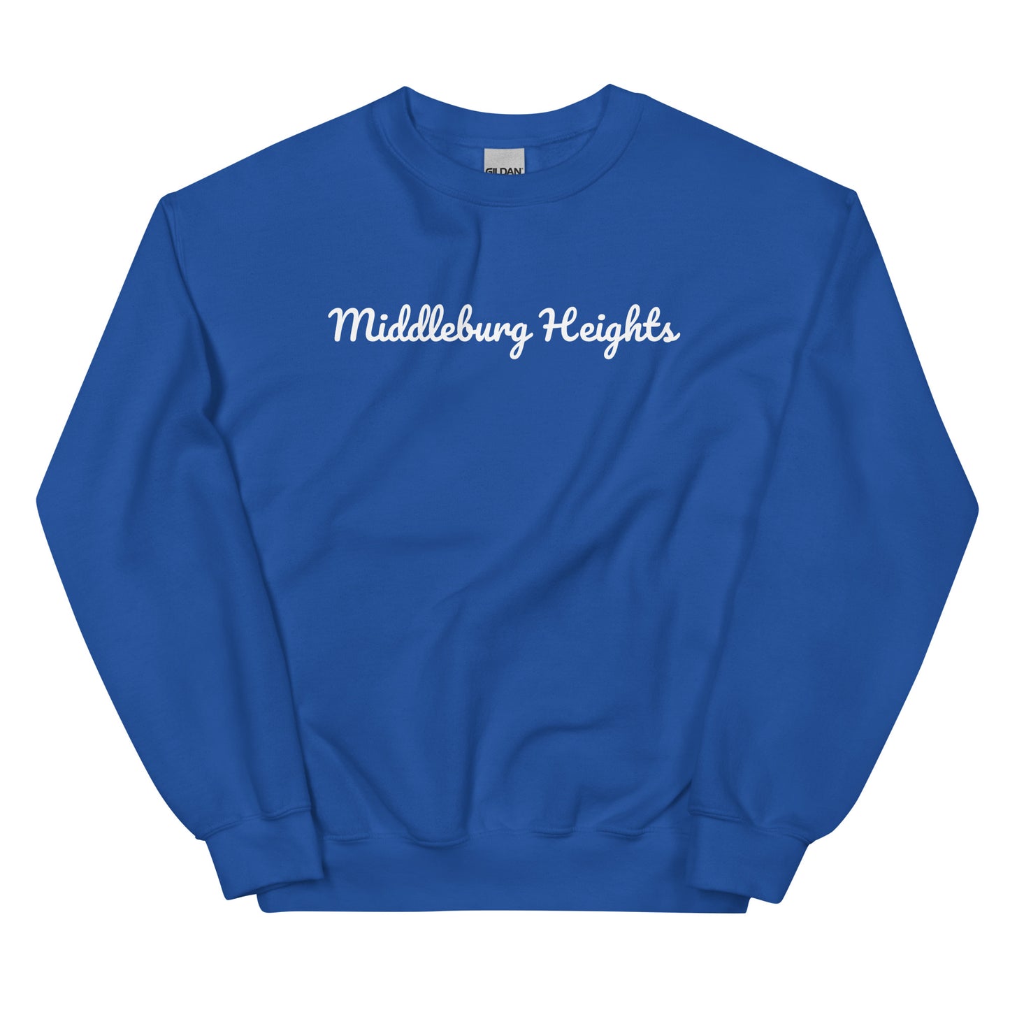 Middleburg Heights Ohio Solo Script Crewneck Unisex Sweatshirt