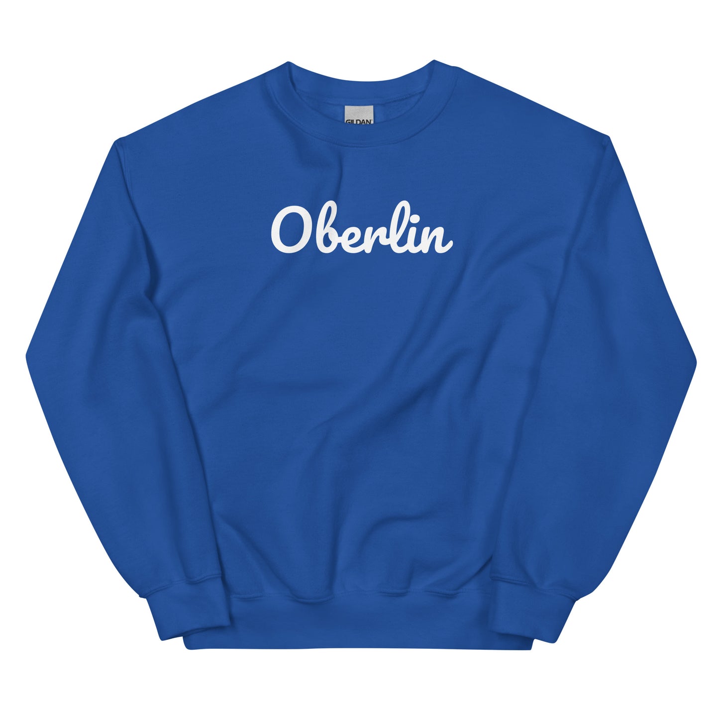 Oberlin Ohio Solo Script Crewneck Unisex Sweatshirt