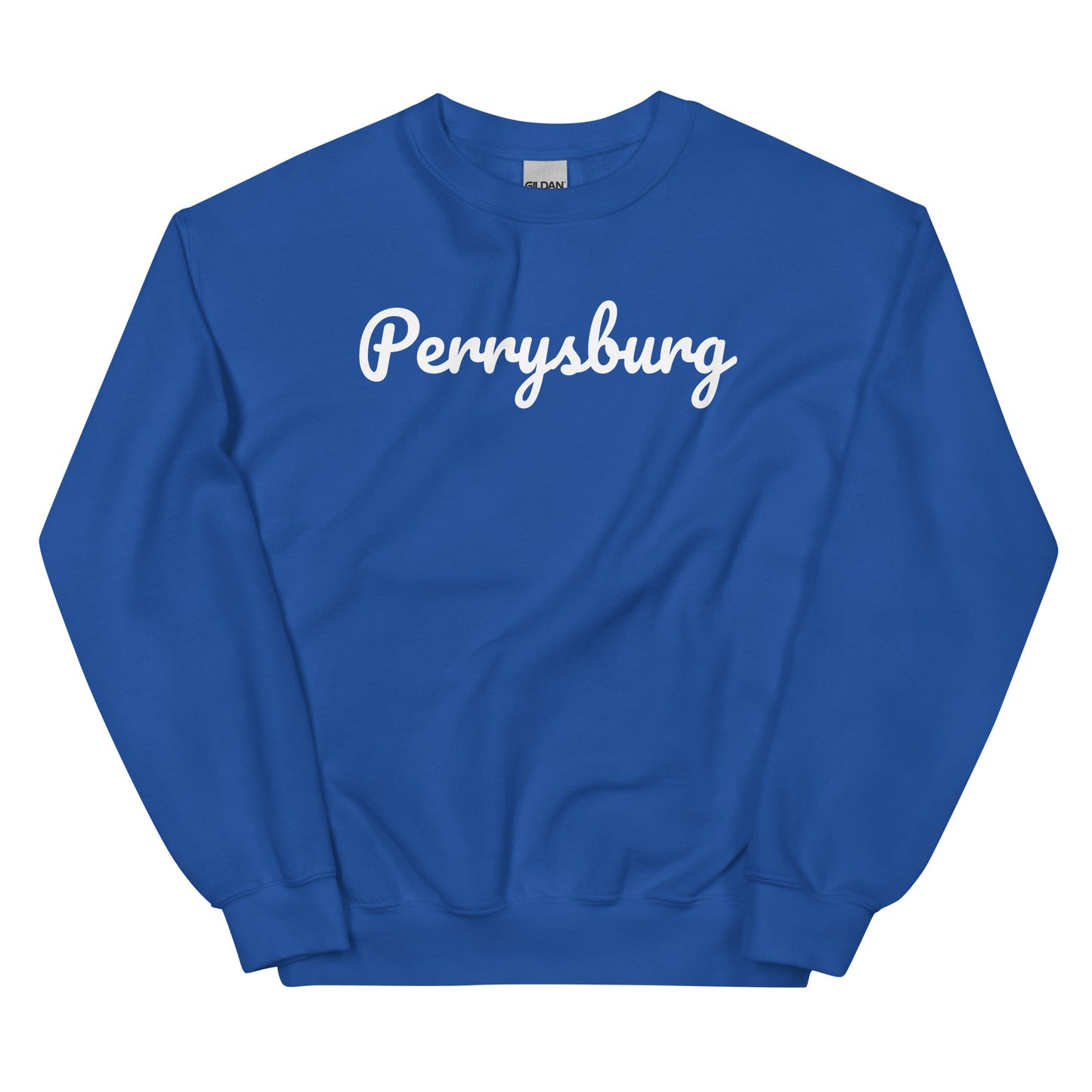 Perrysburg Ohio Solo Script Crewneck Unisex Sweatshirt