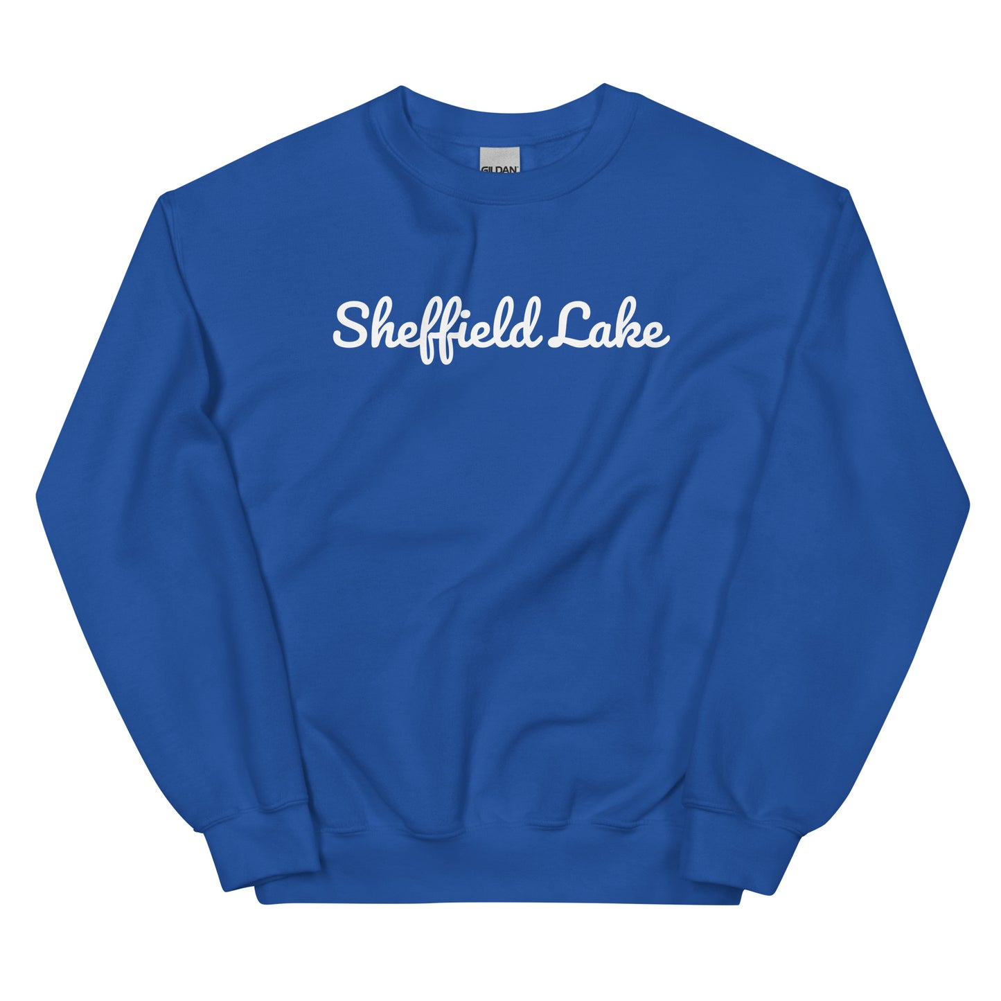 Sheffield Lake Ohio Solo Script Crewneck Unisex Sweatshirt