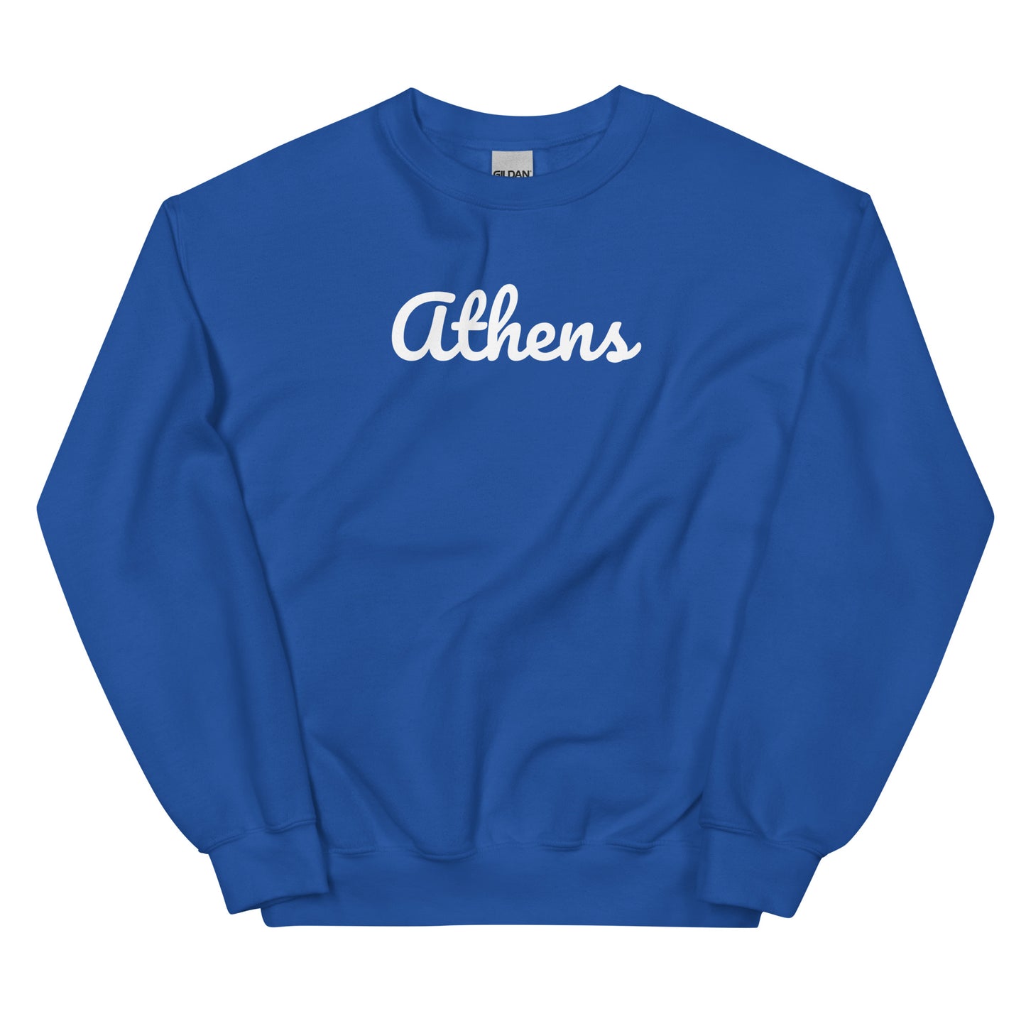 Athens Ohio Solo Script Crewneck Unisex Sweatshirt