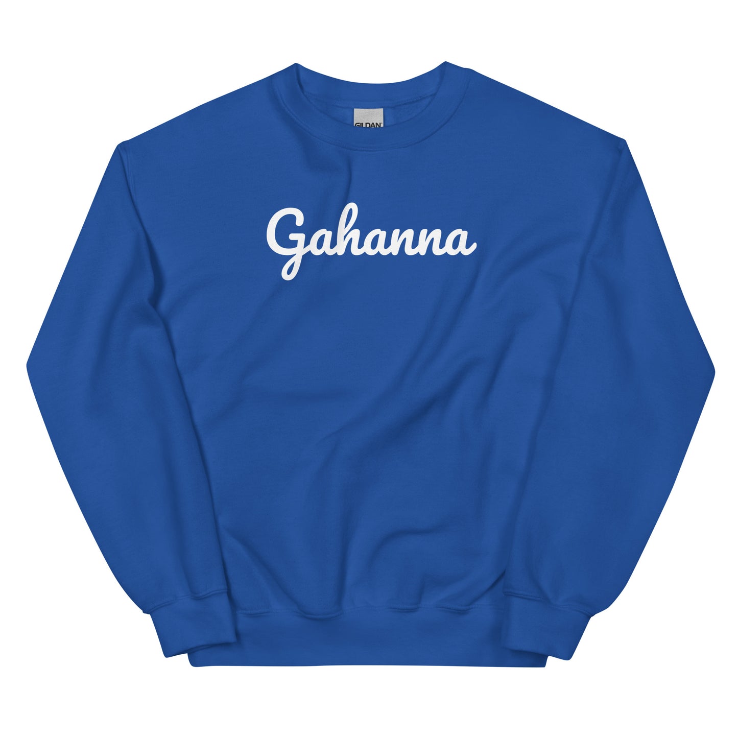 Gahanna Ohio Solo Script Crewneck Unisex Sweatshirt