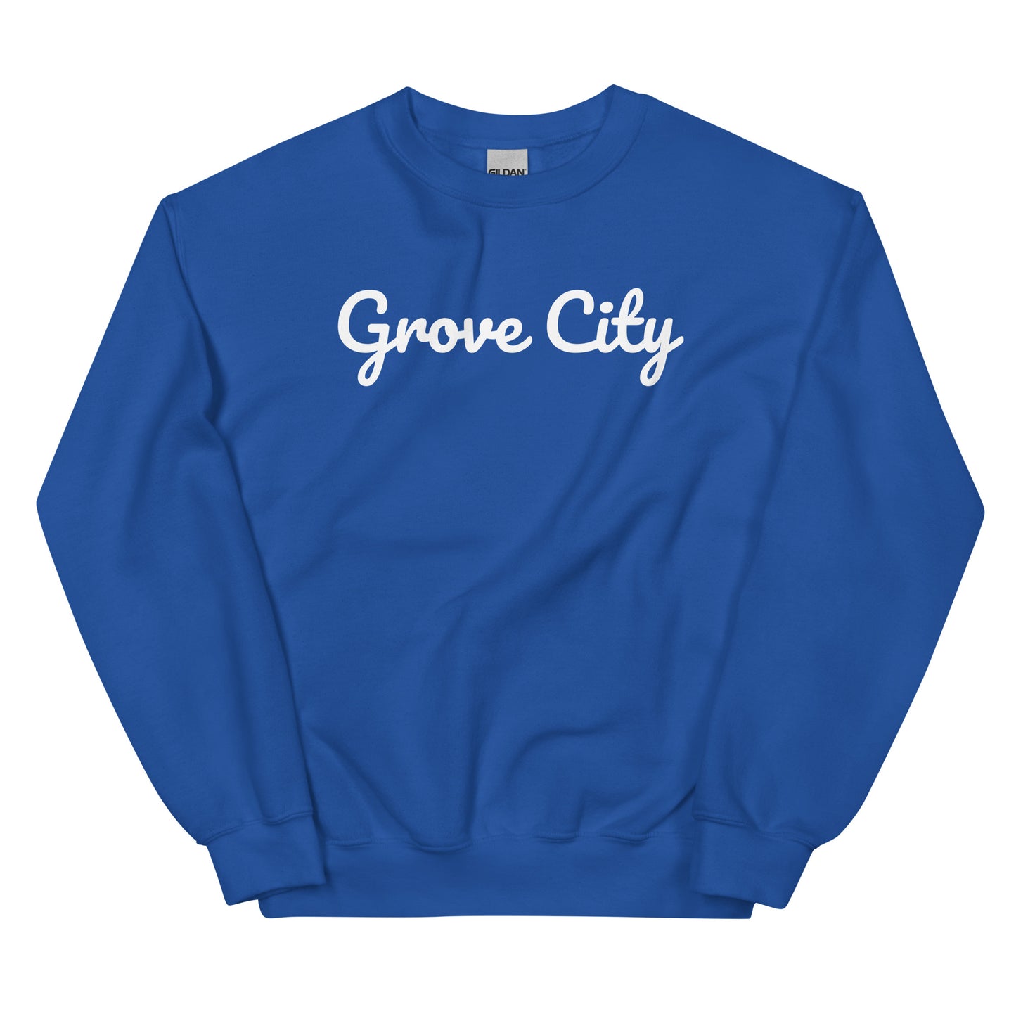 Grove City Ohio Solo Script Crewneck Unisex Sweatshirt