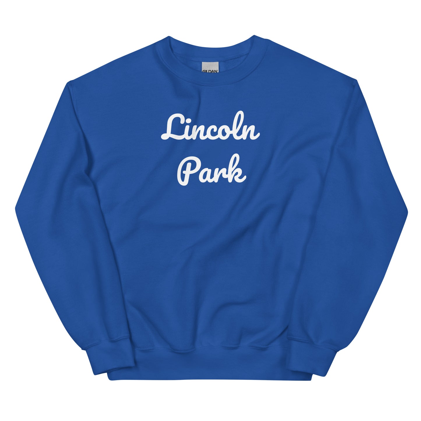 Lincoln Park Michigan Solo Script Crewneck Unisex Sweatshirt