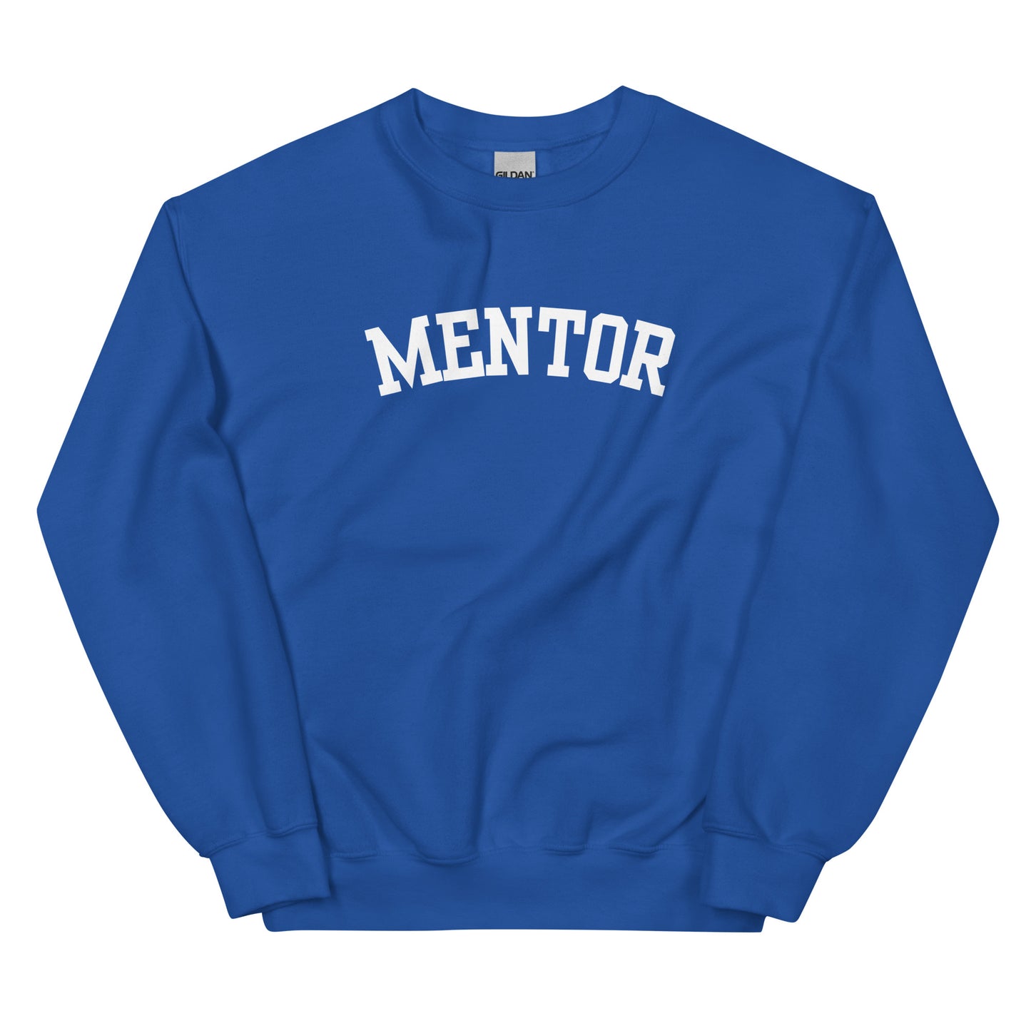 Mentor Ohio Block Solo Crewneck Unisex Sweatshirt