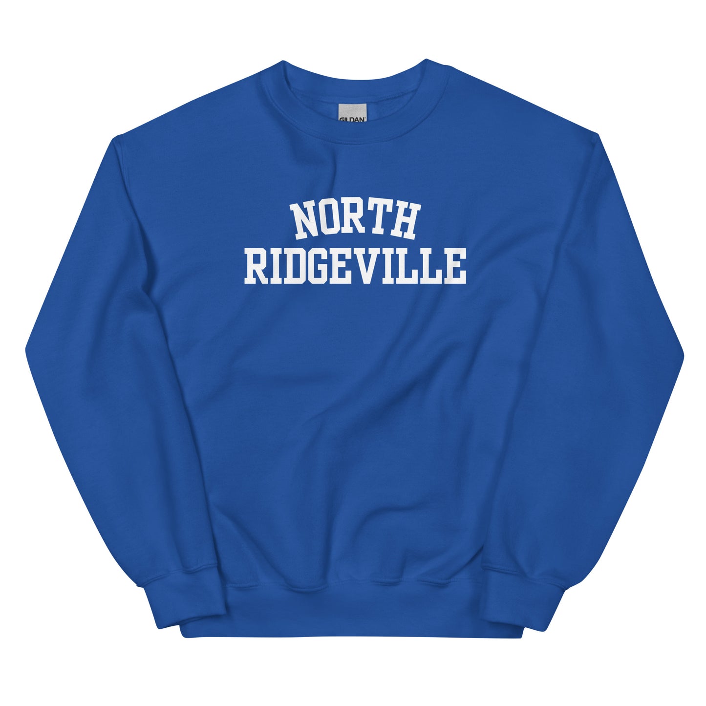 North Ridgeville Ohio Block Solo Crewneck Unisex Sweatshirt