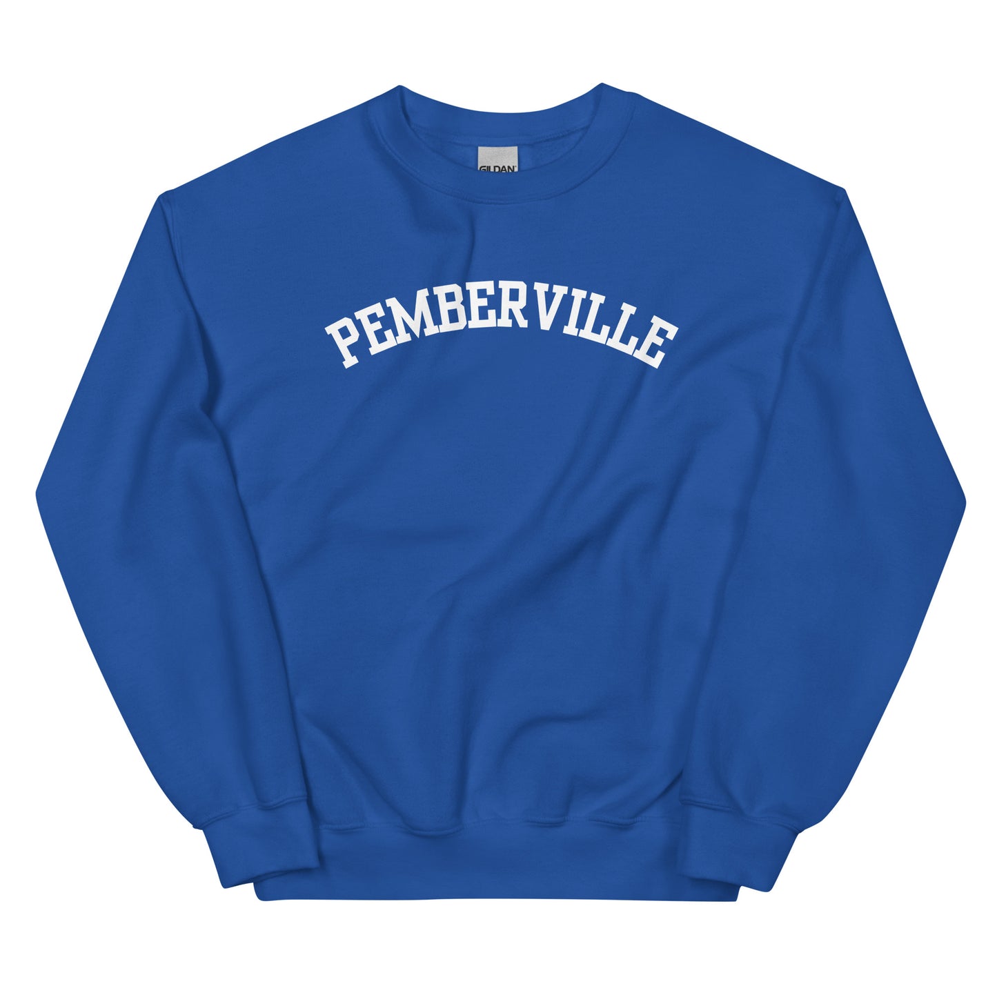 Pemberville Ohio Block Solo Crewneck Unisex Sweatshirt