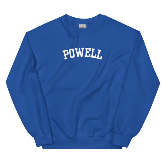 Powell Ohio Block Solo Crewneck Unisex Sweatshirt