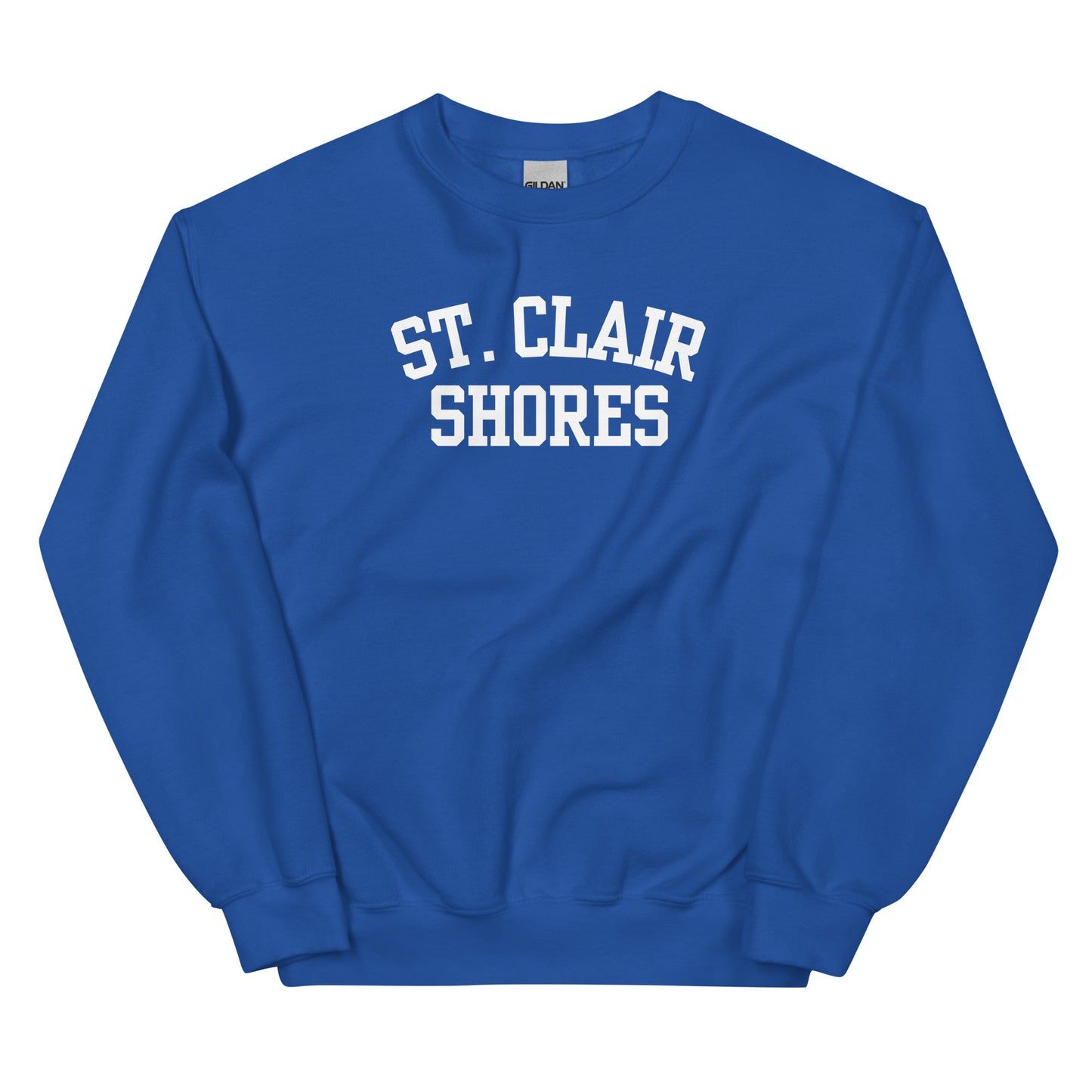 St. Clair Shores Ohio Block Solo Crewneck Unisex Sweatshirt