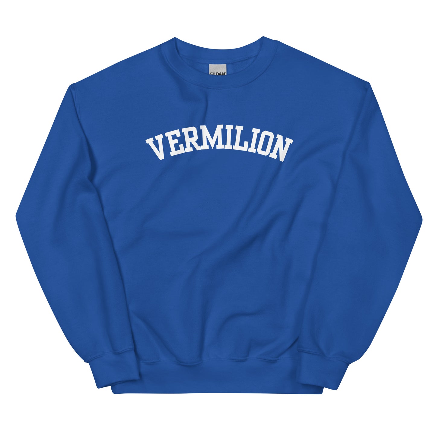Vermilion Ohio Block Solo Crewneck Unisex Sweatshirt