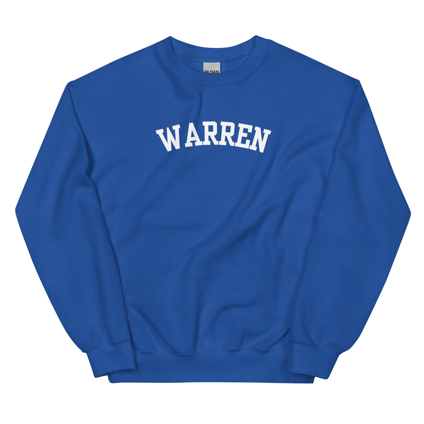 Warren Ohio Block Solo Crewneck Unisex Sweatshirt