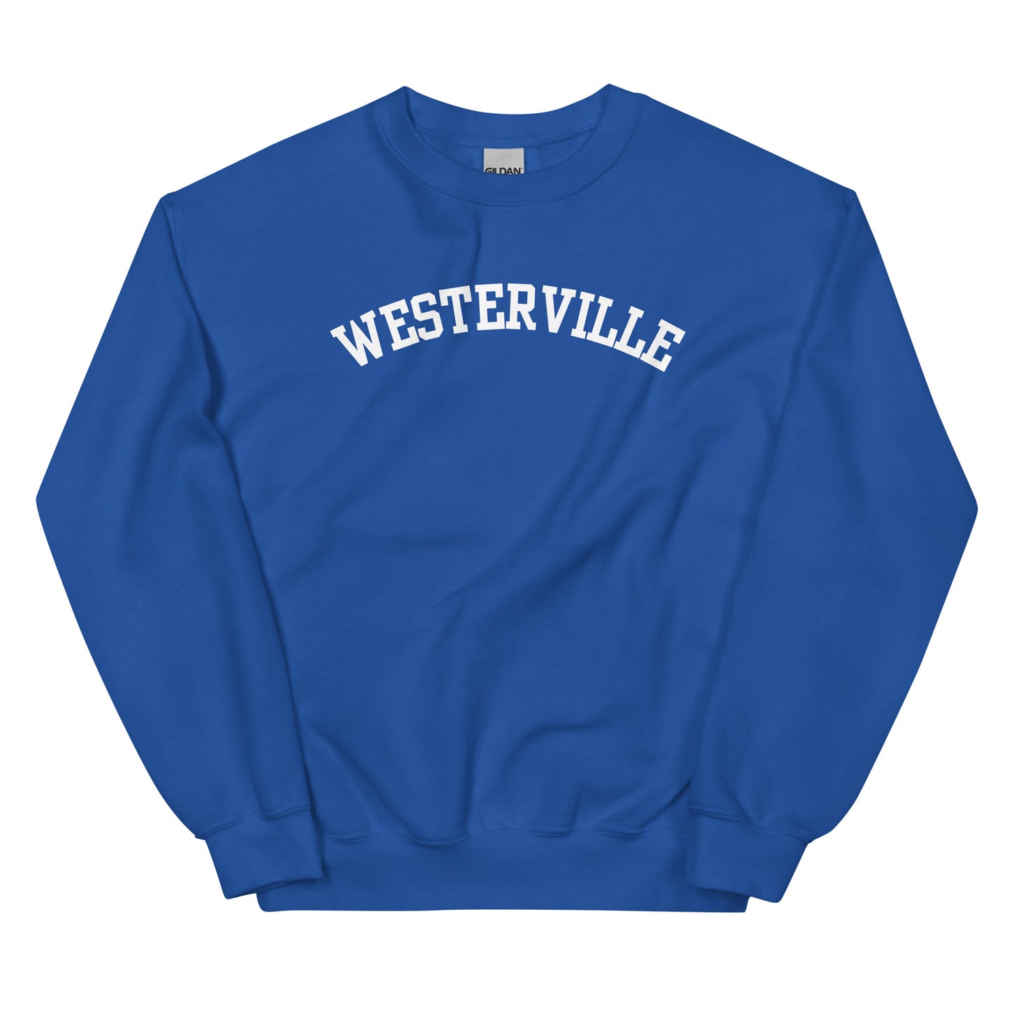 Westerville Ohio Block Solo Crewneck Unisex Sweatshirt