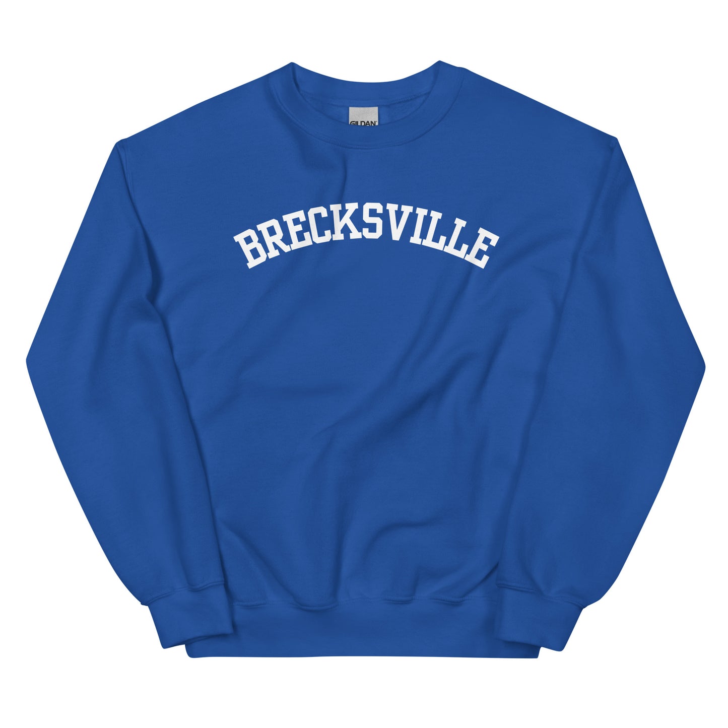 Brecksville Ohio Block Solo Crewneck Unisex Sweatshirt
