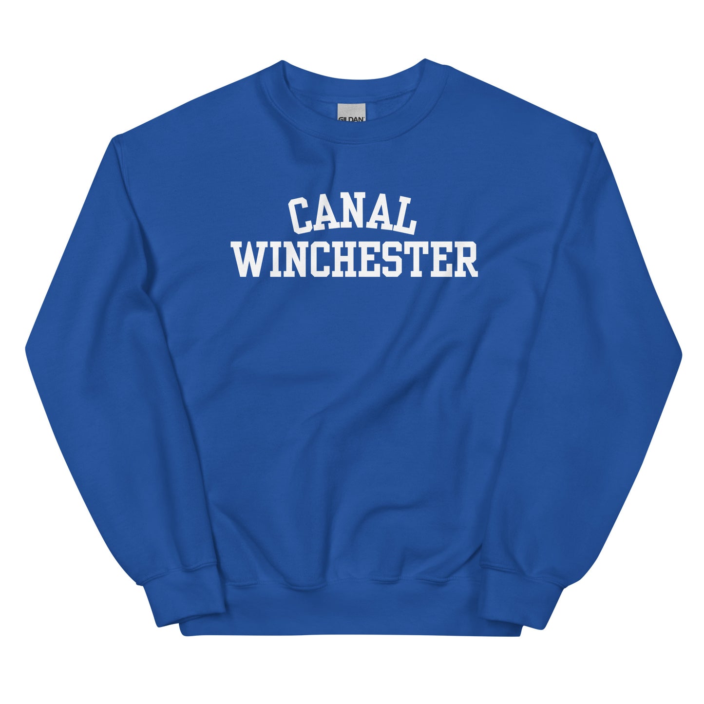Canal Winchester Ohio Block Solo Crewneck Unisex Sweatshirt