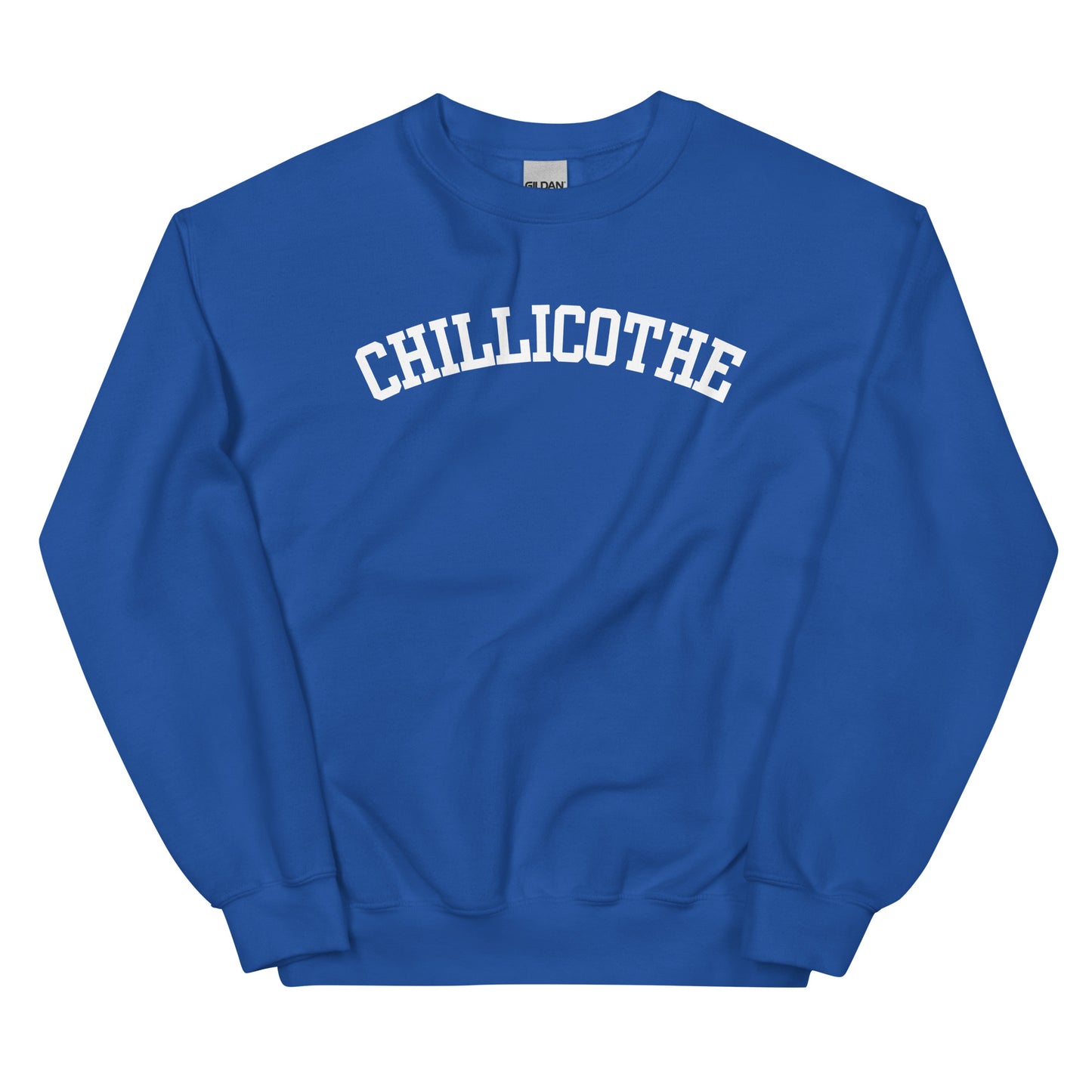 Chillicothe Ohio Block Solo Crewneck Unisex Sweatshirt