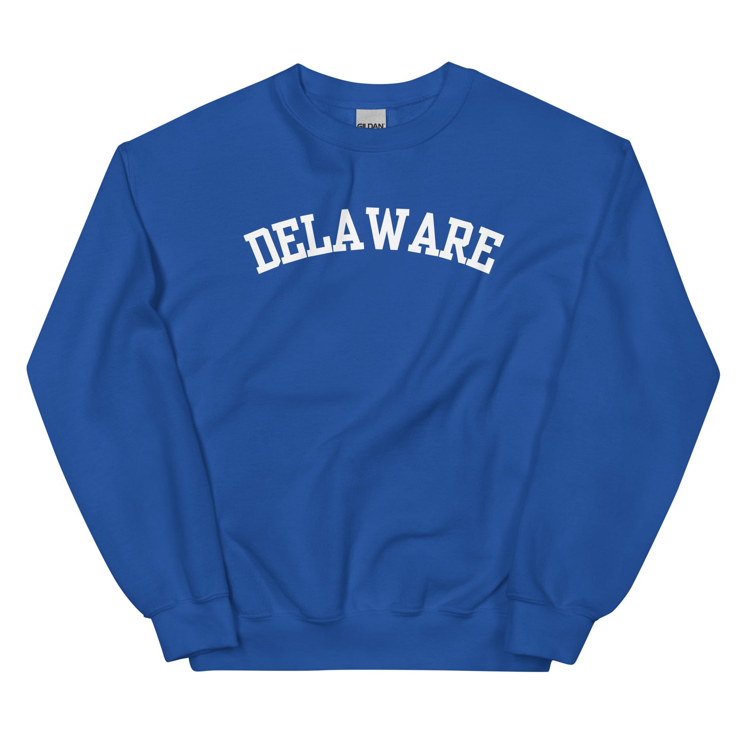 Delaware Ohio Block Solo Crewneck Unisex Sweatshirt