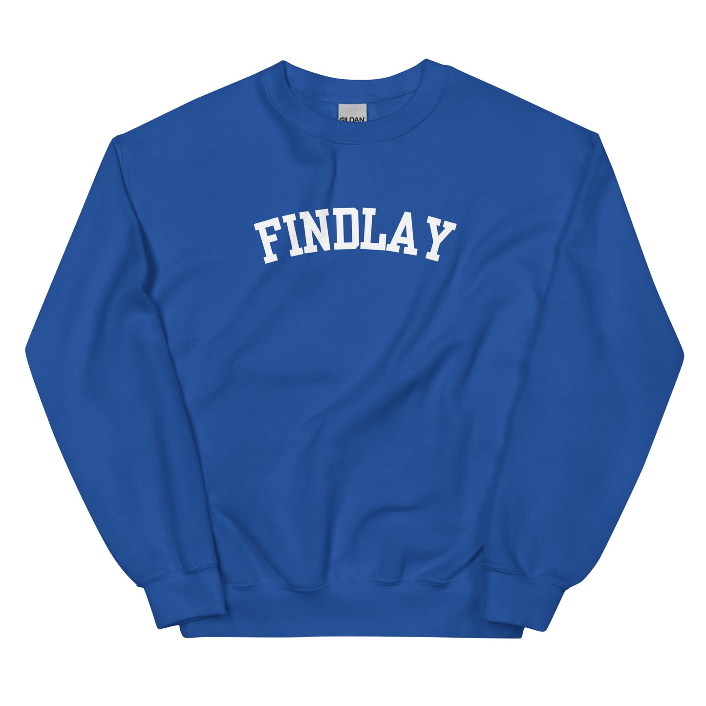 Findlay Ohio Block Solo Crewneck Unisex Sweatshirt