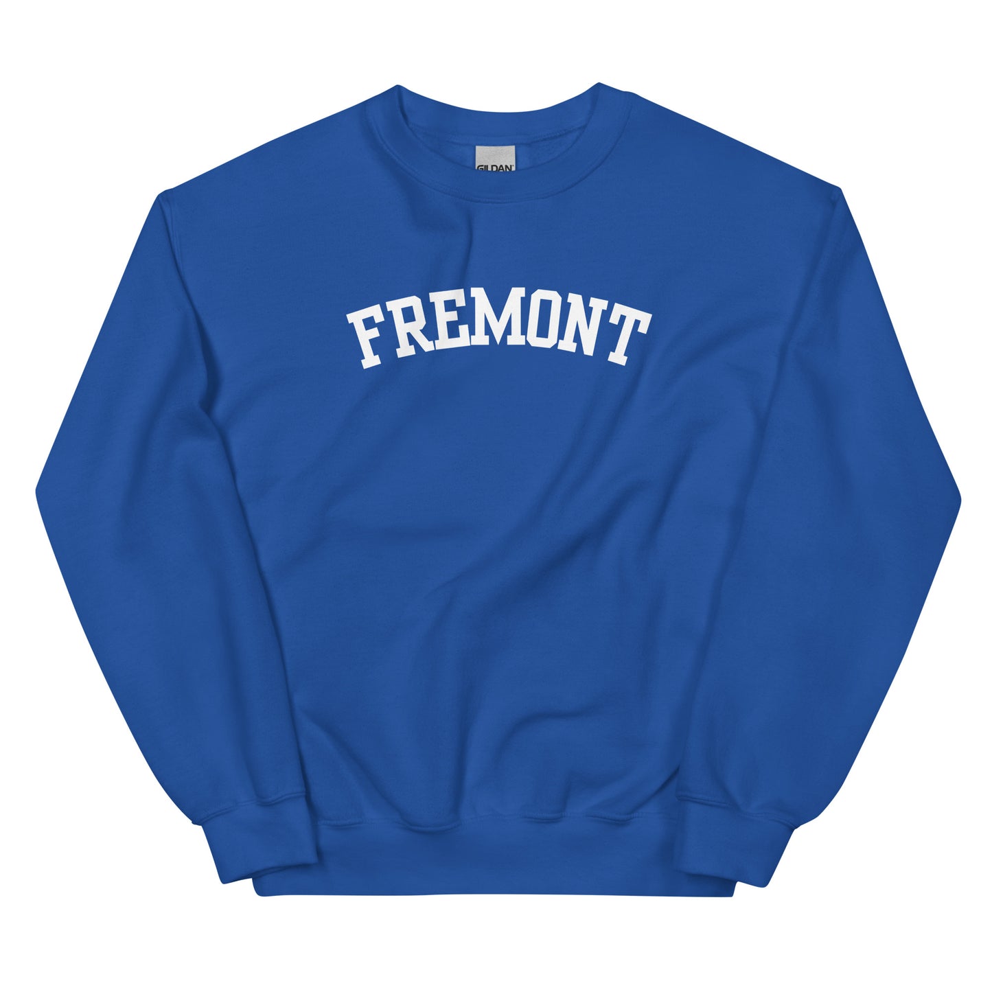 Fremont Ohio Block Solo Crewneck Unisex Sweatshirt