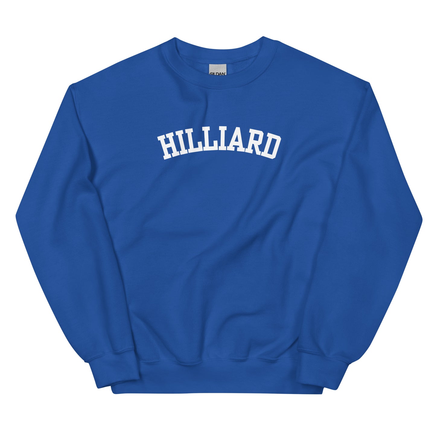Hilliard Ohio Block Solo Crewneck Unisex Sweatshirt