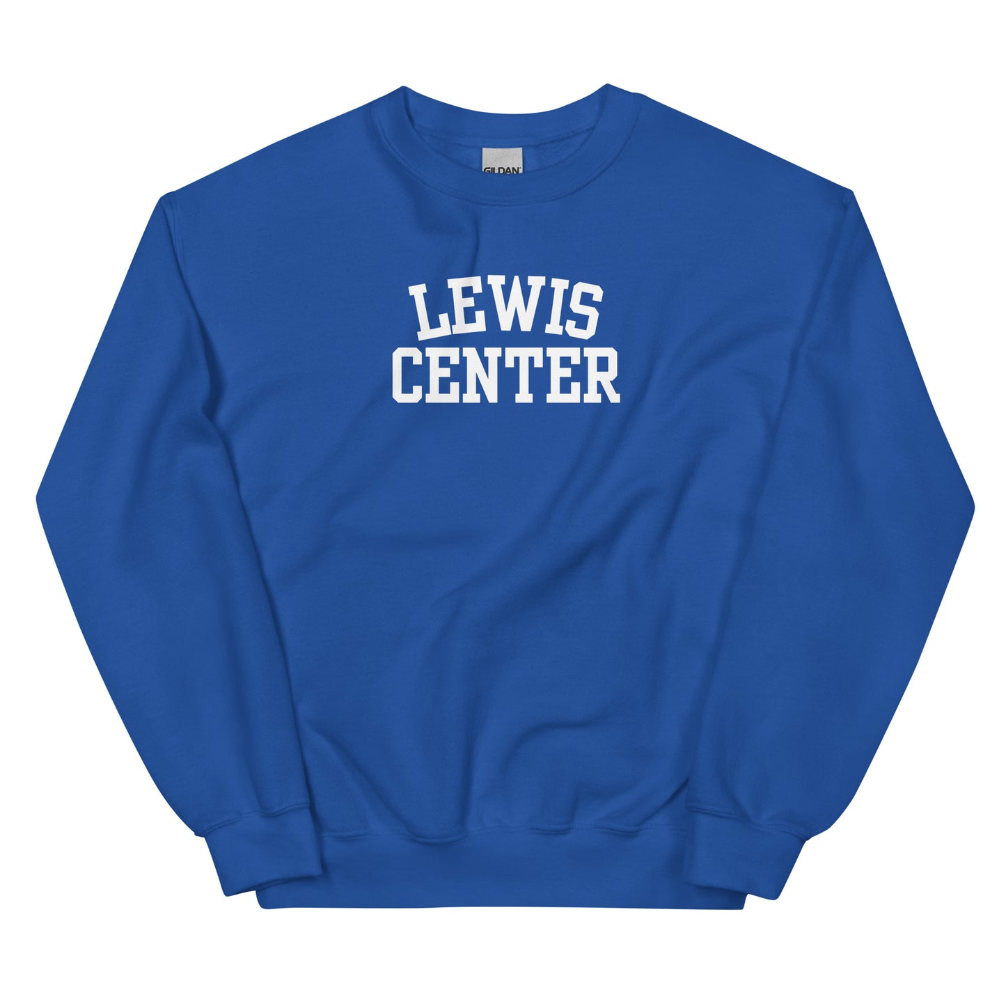 Lewis Center Ohio Block Solo Crewneck Unisex Sweatshirt