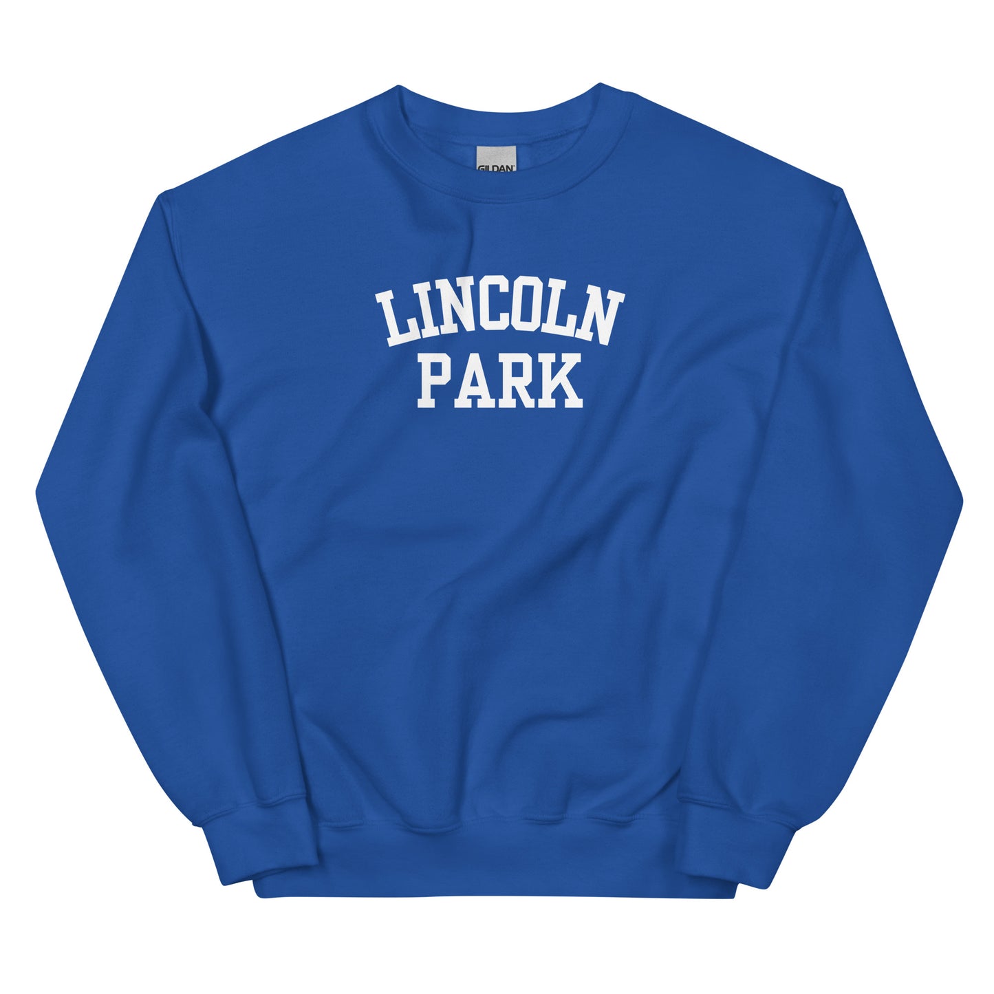 Lincoln Park Michigan Block Solo Crewneck Unisex Sweatshirt