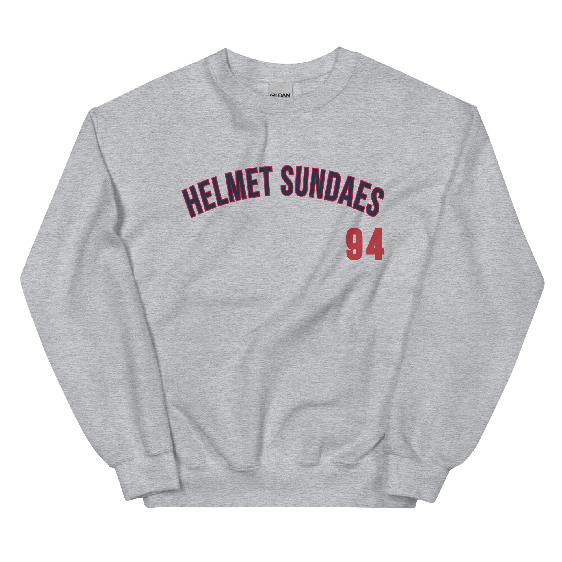 Cleveland Baseball - Helmet Sundaes 80's Uniform Unisex Sweatshirt