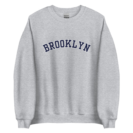 Brooklyn, Ohio Unisex Crewneck - Block Solo Outline