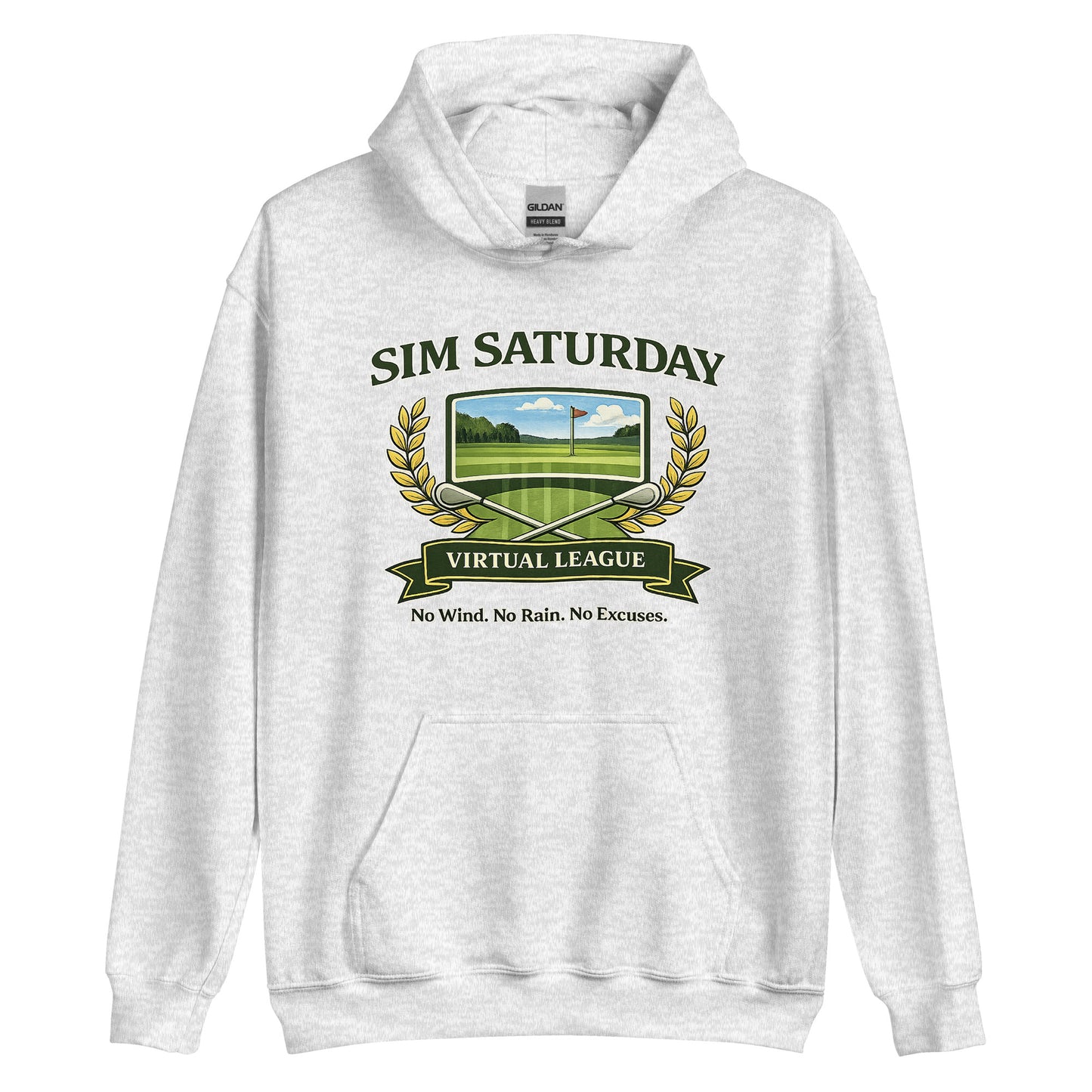 Simulator (Sim) Saturday Golf Unisex Hoodie