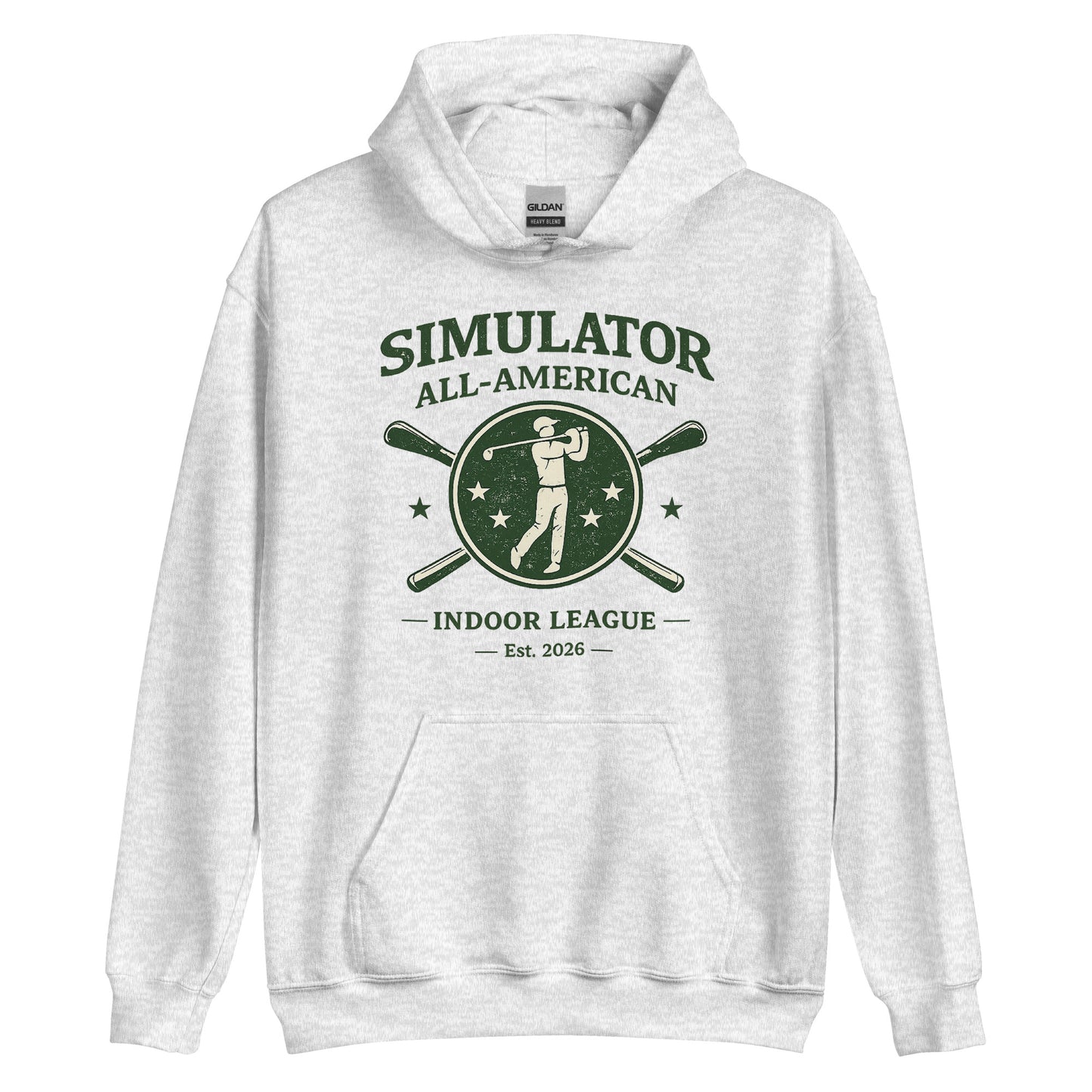 Golf Simulator All American Unisex Hoodie