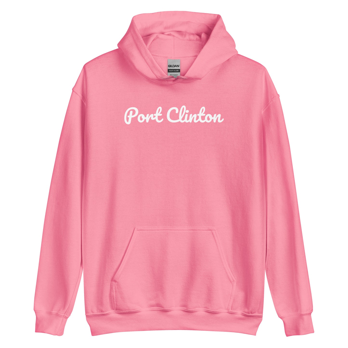 Port Clinton Ohio Solo Script Unisex Hoodie