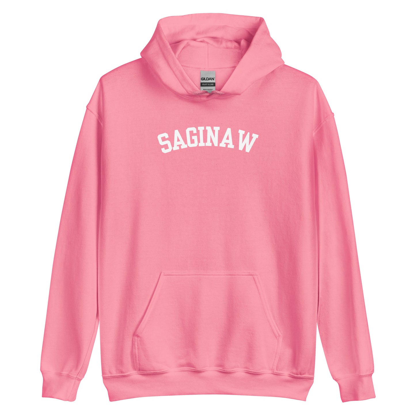 Saginaw Michigan Block Solo Unisex Hoodie