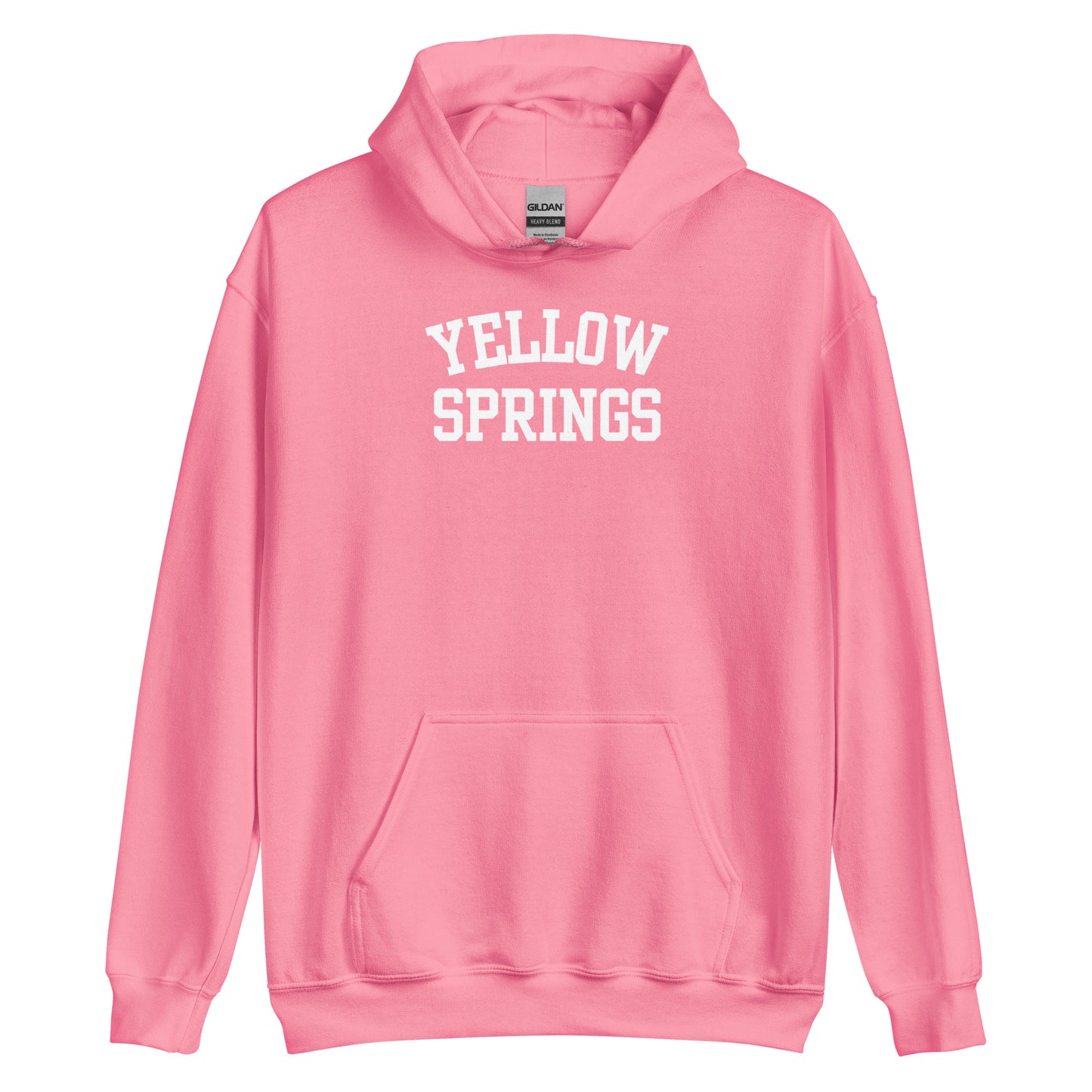 Yellow Springs Ohio Block Solo Unisex Hoodie
