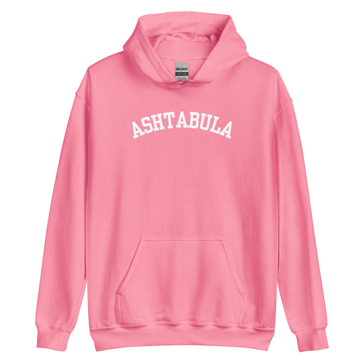 Ashtabula Ohio Block Solo Unisex Hoodie
