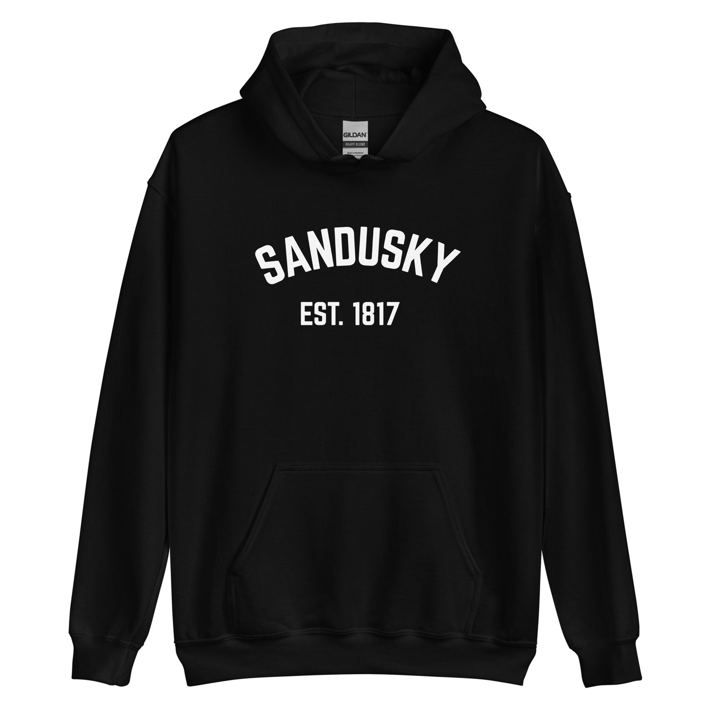 Sandusky Ohio EST Unisex Hoodie