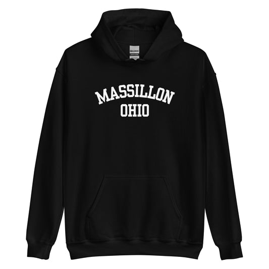 Massillon Ohio Block Unisex Hoodie