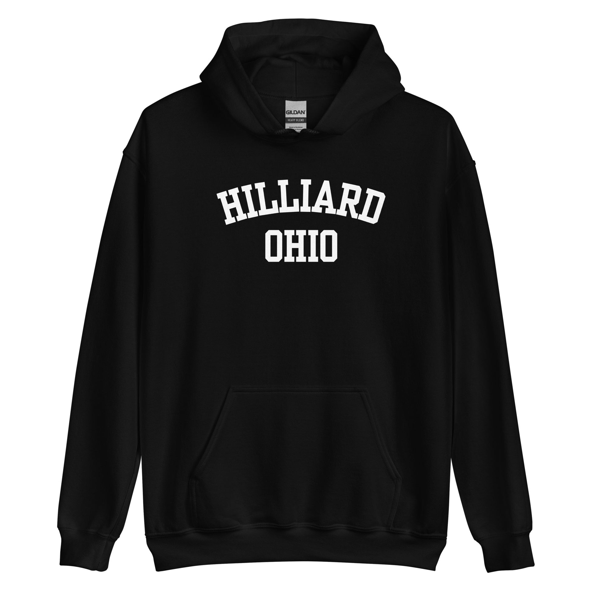 Hilliard, Ohio Block Unisex Hoodie