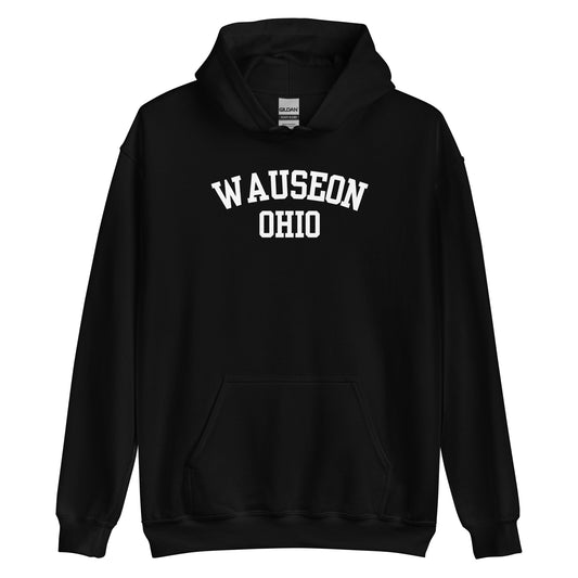 Wauseon Ohio Block Unisex Hoodie