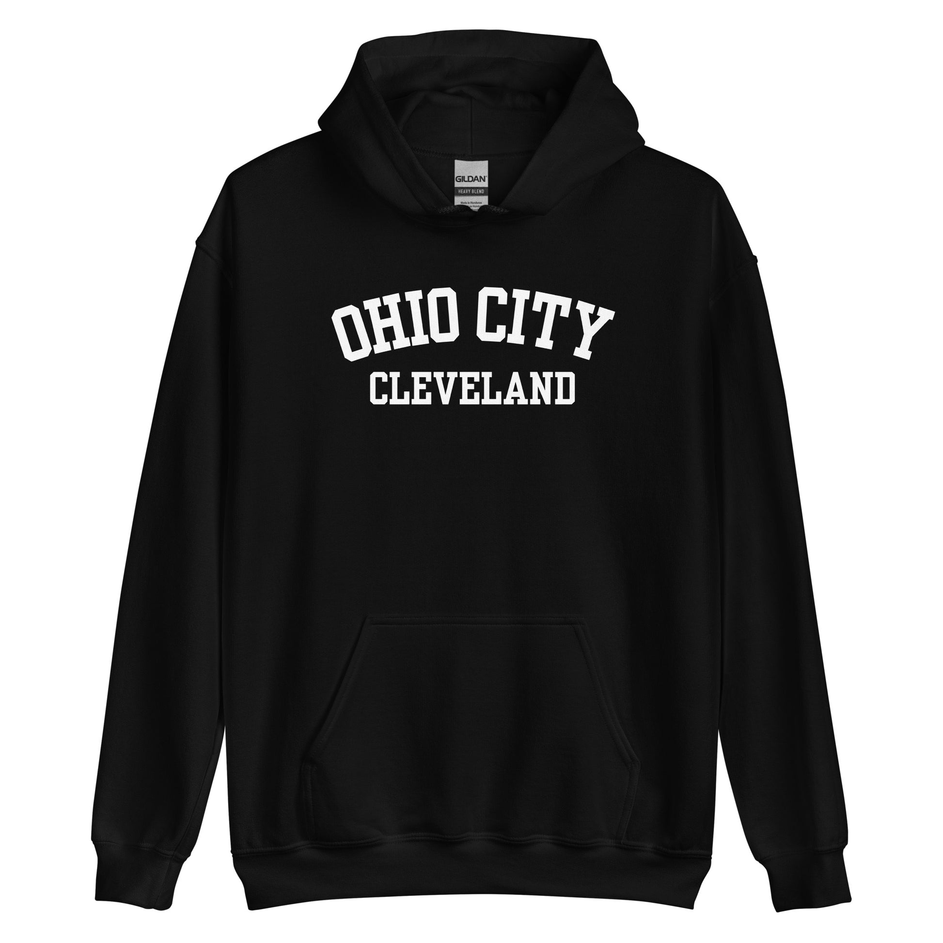 Ohio City Cleveland Block Unisex Hoodie
