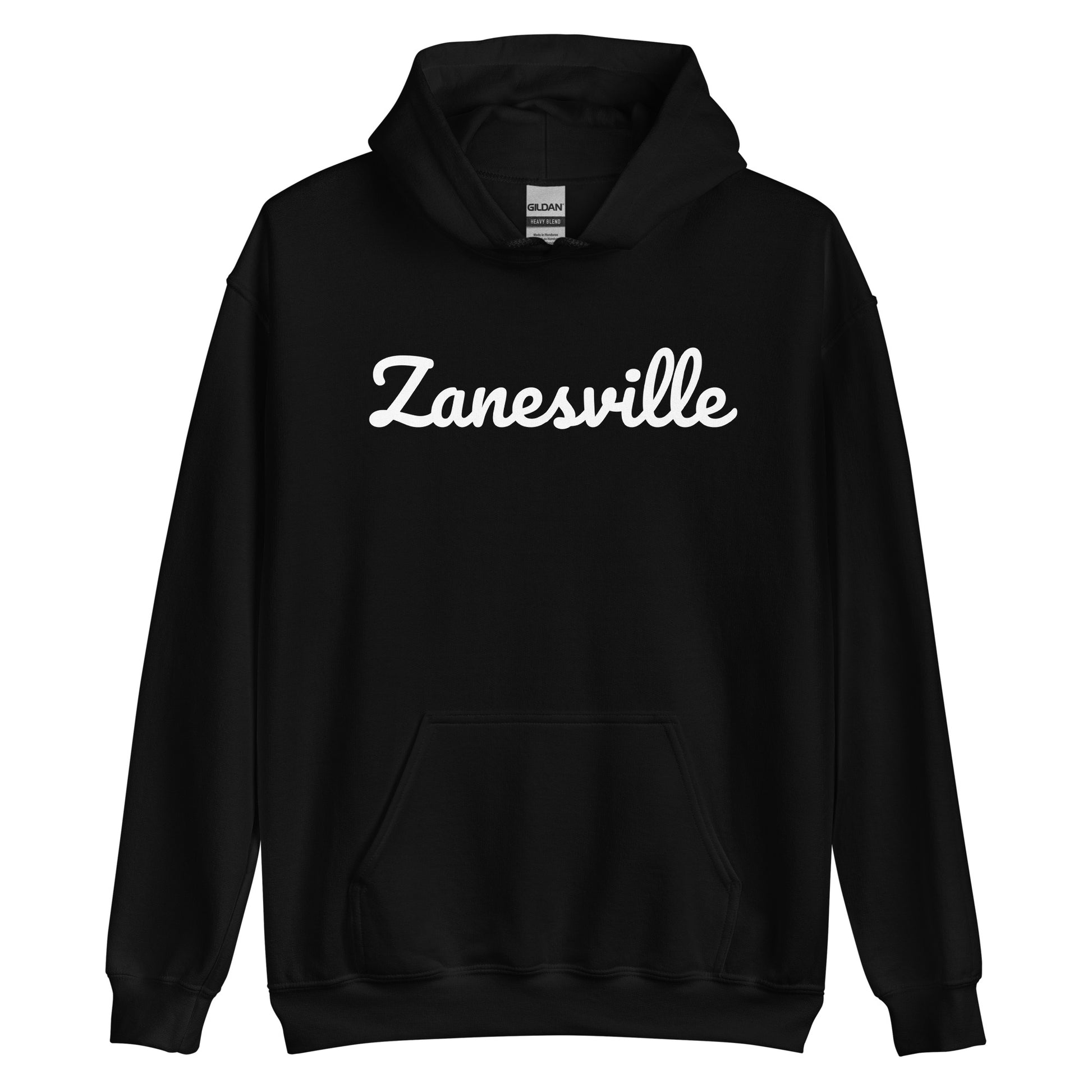 Zanesville Ohio Solo Script Unisex Hoodie
