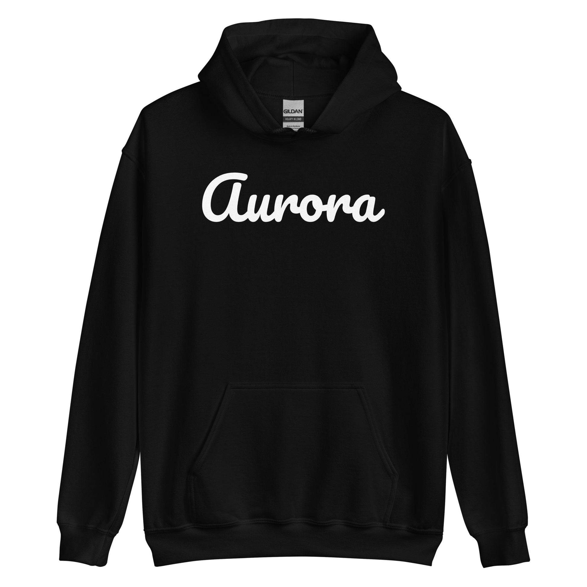 Aurora Ohio Solo Script Unisex Hoodie