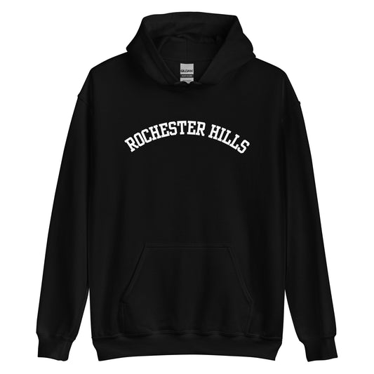 Rochester Hills, Michigan Solo Block Unisex Hoodie